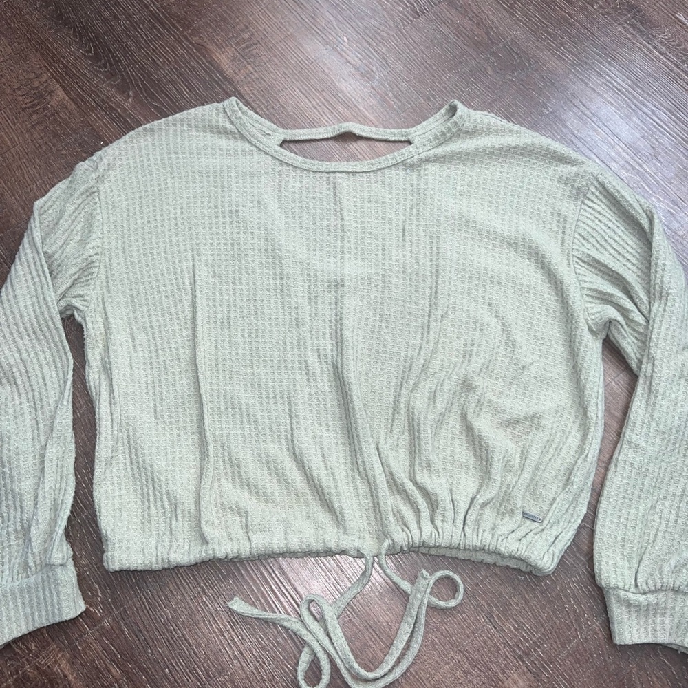 Hollister tie sweater